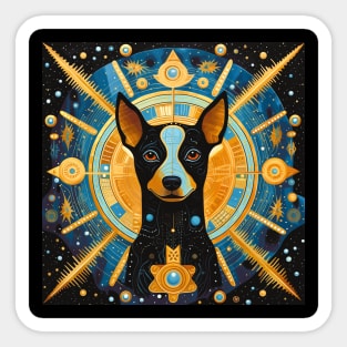 Astronomical Dog Sticker